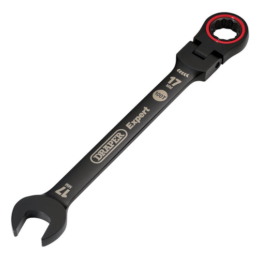 Draper 17mm Flex Head Ratchet Spanner 8241FMM/BK