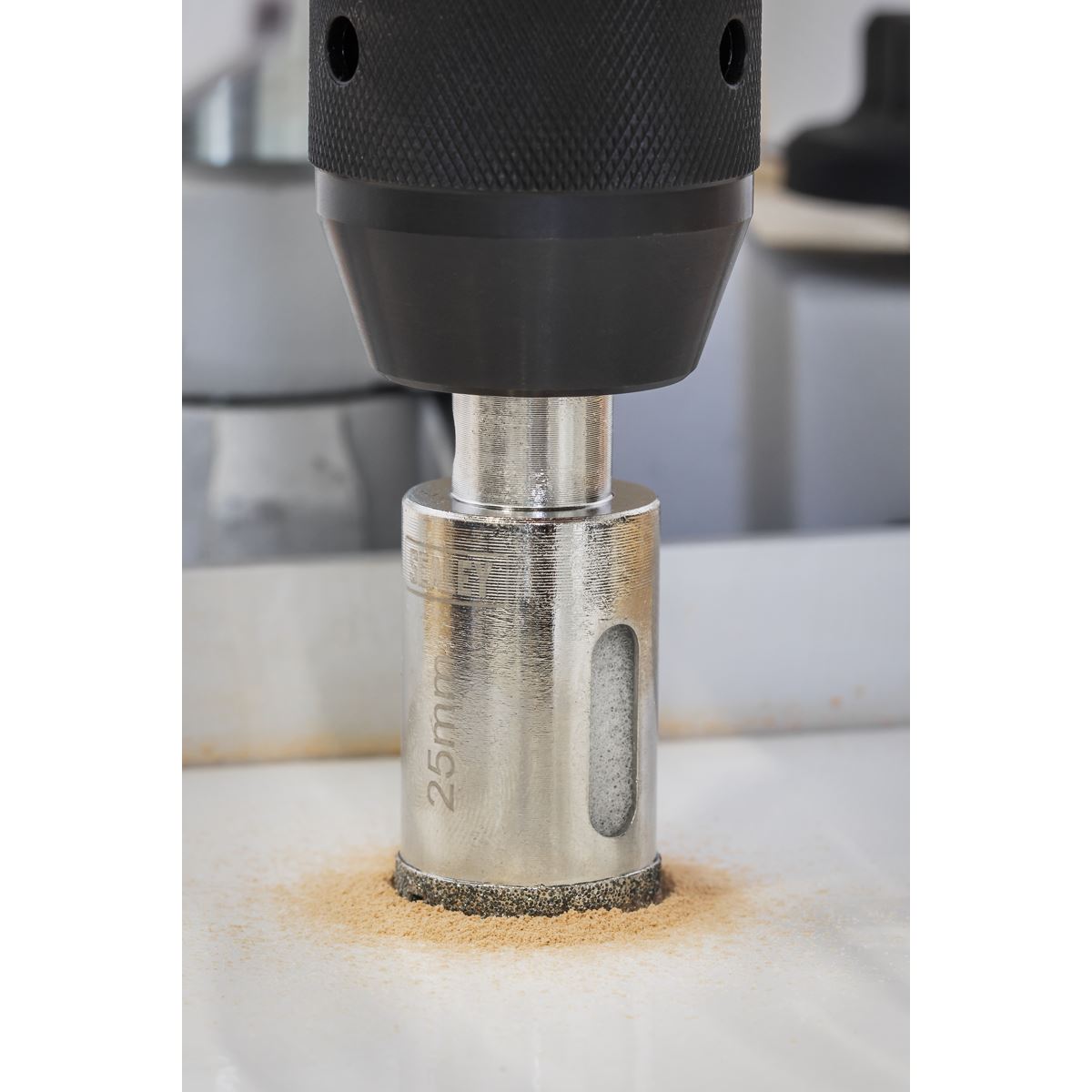 Sealey Electroplated Diamond Hole Saw 25mm DHS25