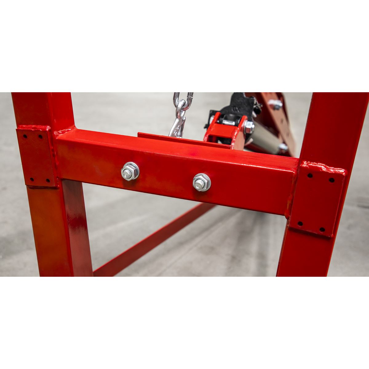 Sealey Engine Crane 1 tonne Long Reach Extendable Legs SC10LR