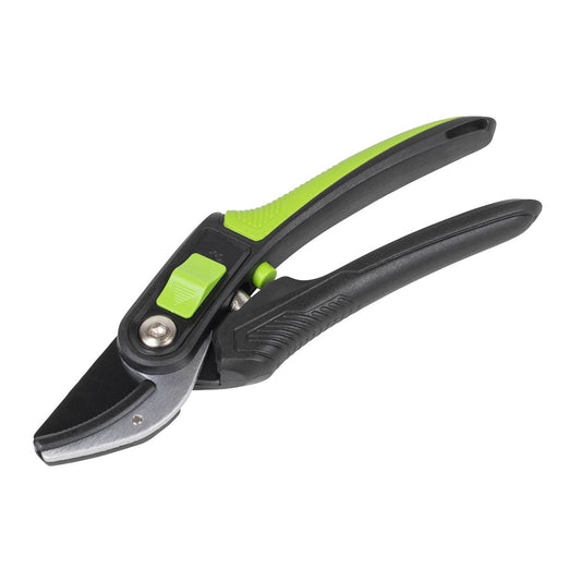 Sealey Anvil Secateurs with Soft Grip Handle, 3-Stage Safety Lock 220mm