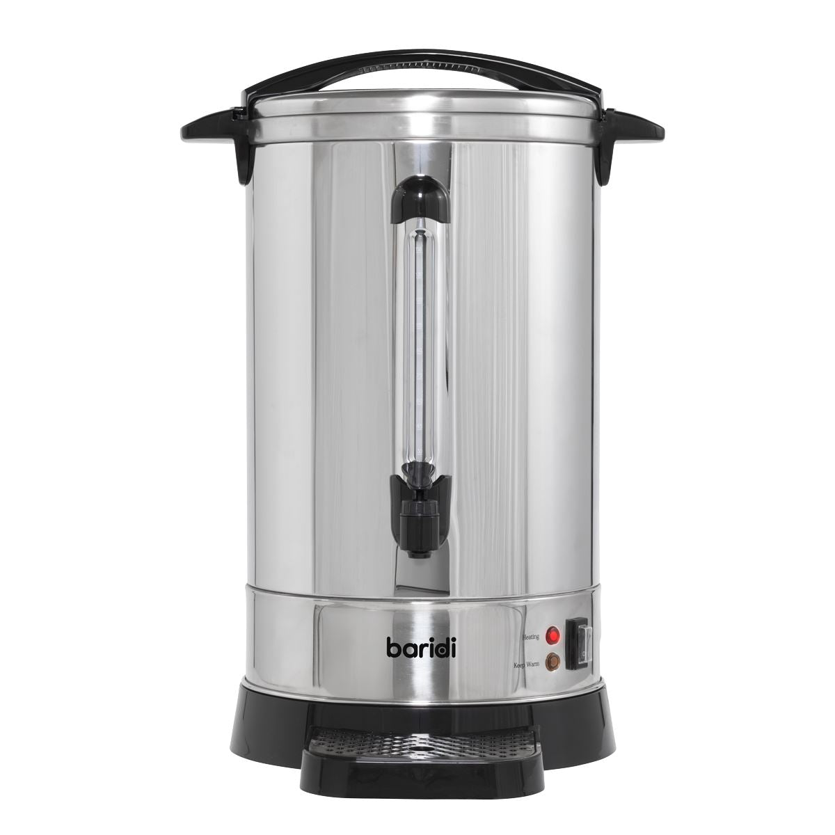 Baridi Hot Water Boiler, Tea Urn, 20L Capacity, Stainless Steel DH270