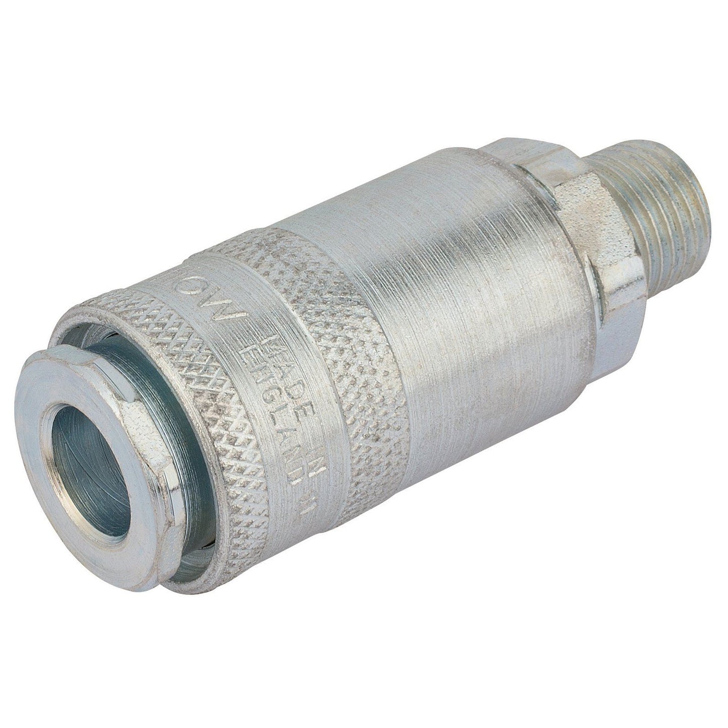Draper 1x 1/4" Male Thread PCL Tapered Airflow Coupling Professional Tool 37834
