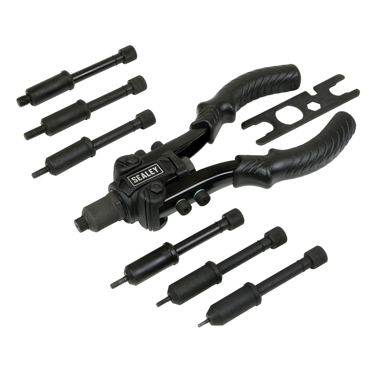 Sealey 2-in-1 Compact Riveter Heavy-Duty AK3989