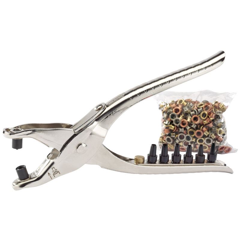 Draper Interchangeable Hole Punch and Eyelet Pliers (210mm) - 31096