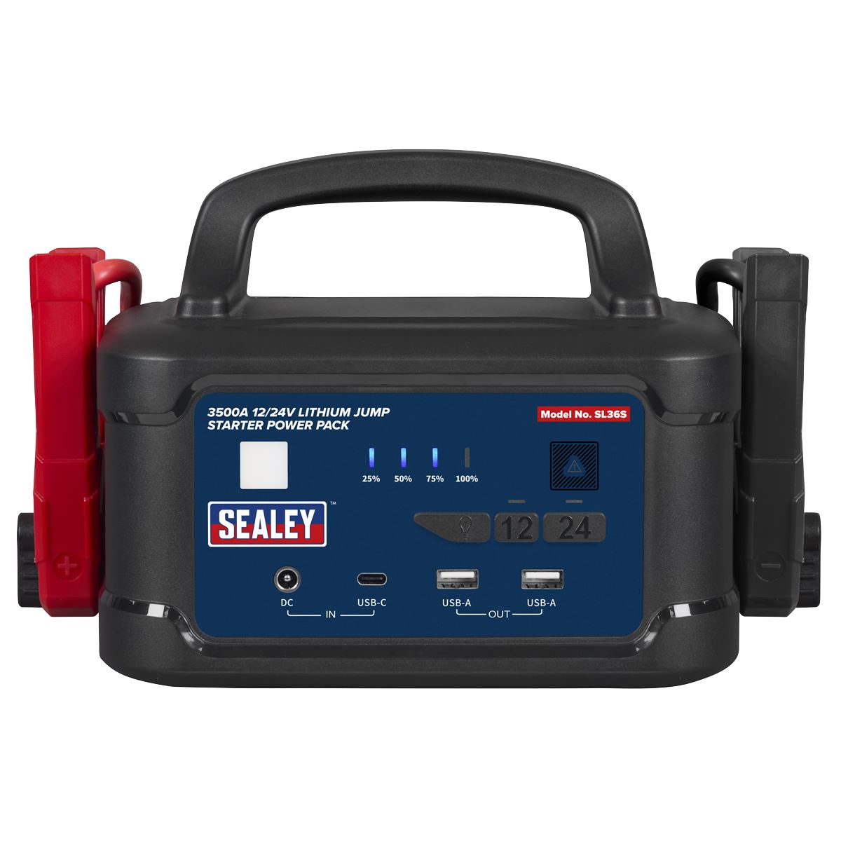 Sealey 3500A 12/24V Lithium Jump Starter Power Pack SL36S