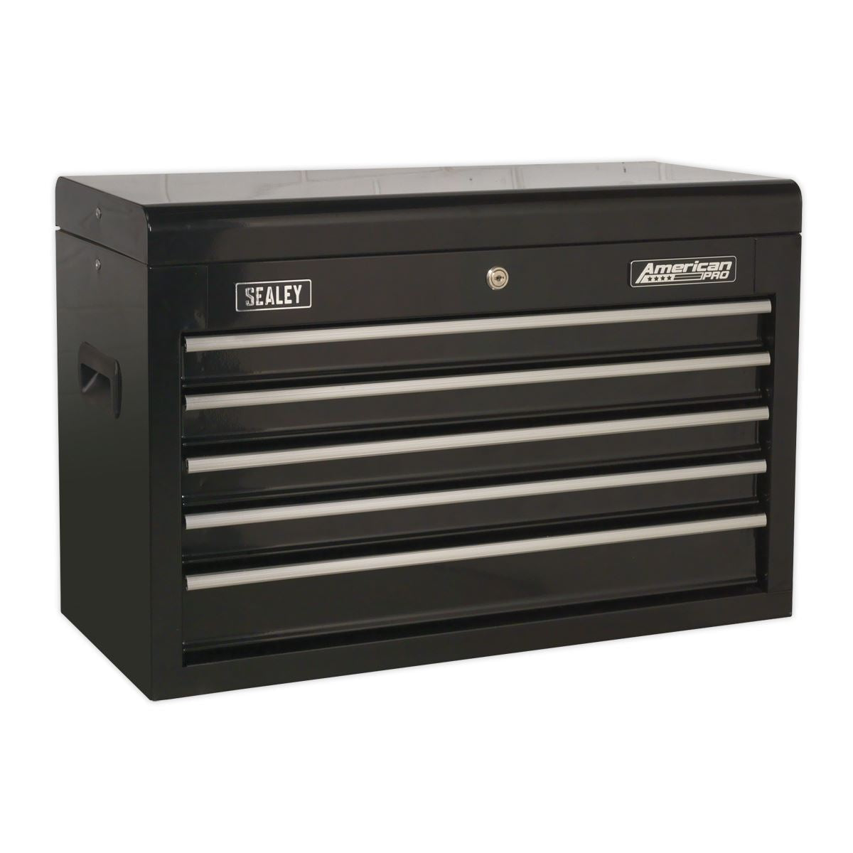 Sealey Topchest 5 Drawer with Ball-Bearing Slides - Black AP225B