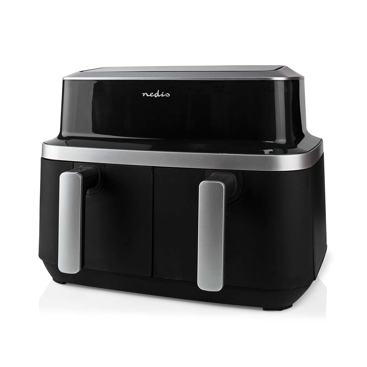 Nedis Hot Air Fryer 2x4.2L Timer 60 min Number of preset programs 10 Digital