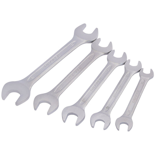 Draper 1x 5 Piece Metric Open End Spanner Set Professional Tool 30768