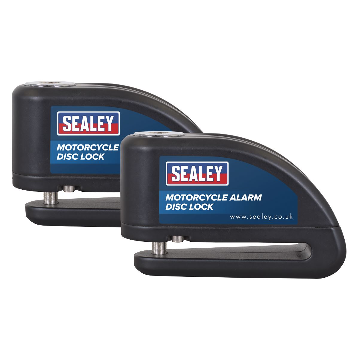 Sealey Motorcycle Alarm Disc Lock - Pair DL5052