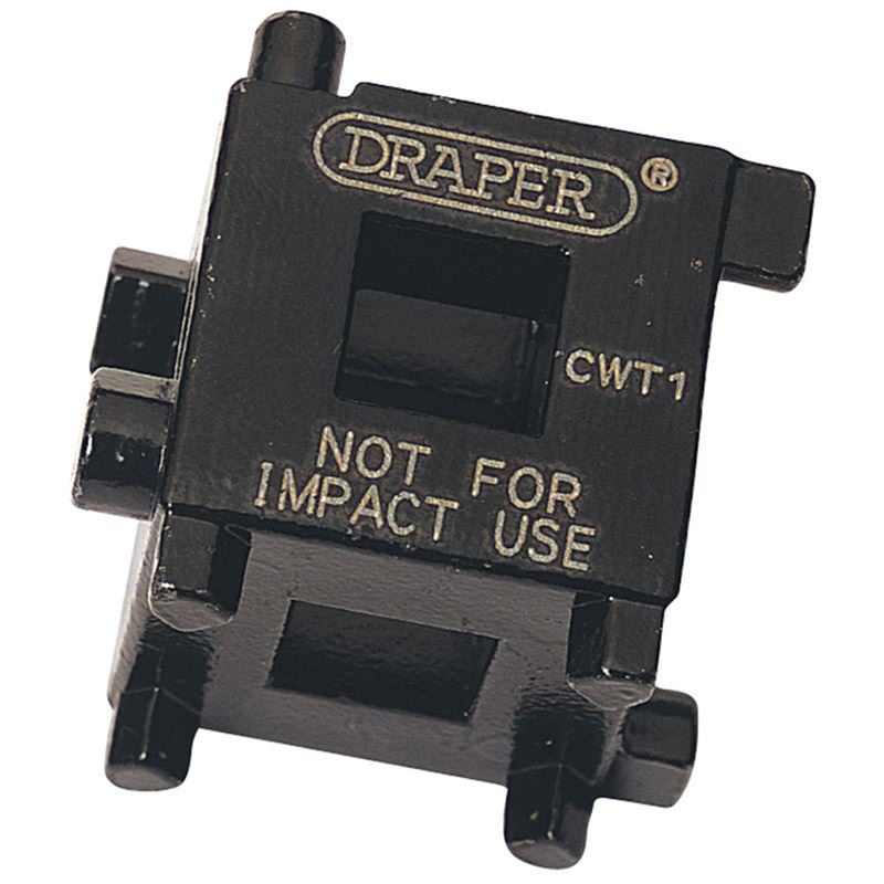 Draper 1x 3/8" Square Drive Brake Caliper Wind Back Cube Professional Tool 52334