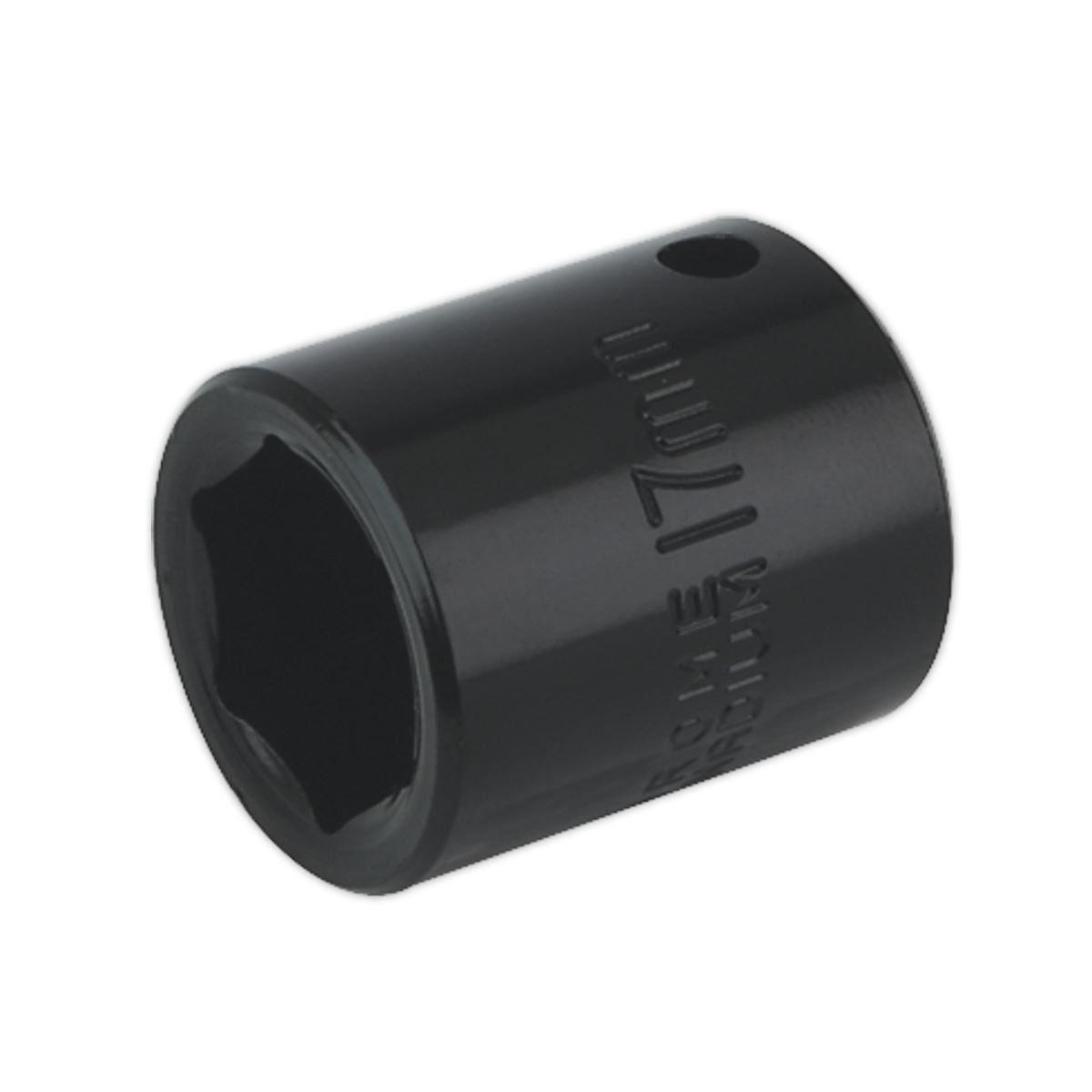 Sealey Impact Socket 17mm 3/8"Sq Drive IS3817