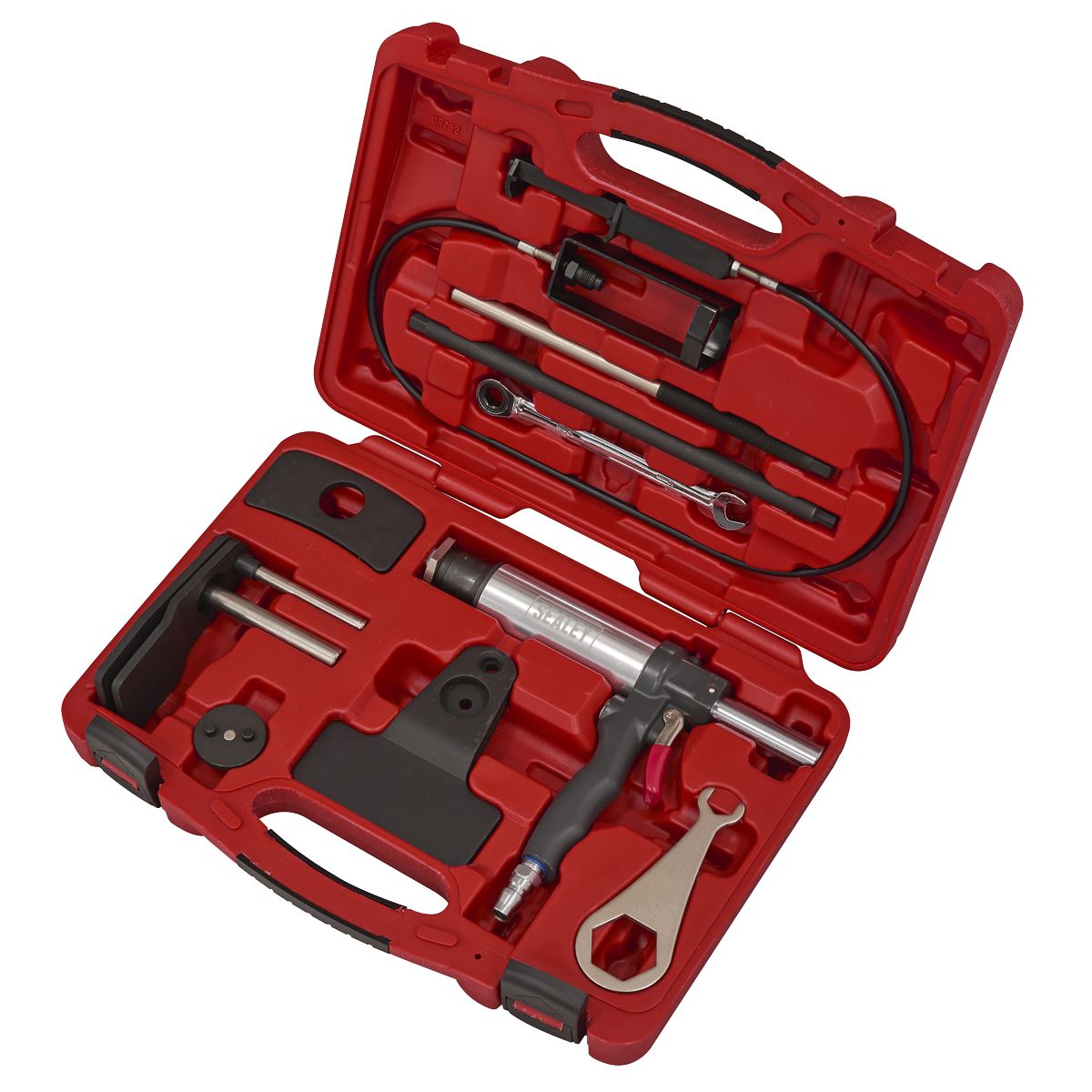 Sealey Brake Piston Spreader/Wind Back & Hose Clip Tool - Pneumatic VS0249