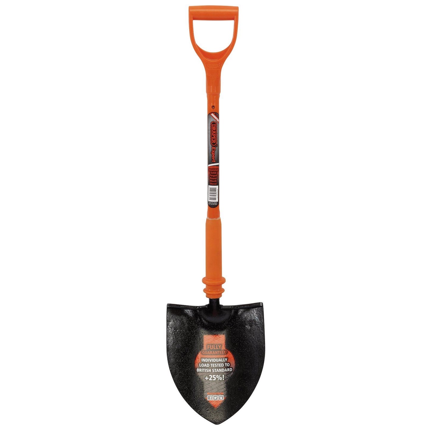 Draper Fully Insulated Shovel (Round Mouth ) -No. 82639