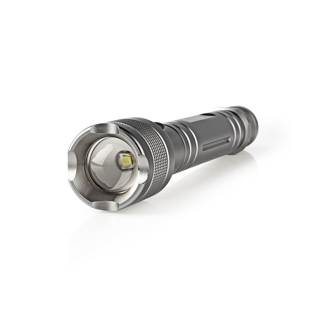 Nedis LED Torch 10W 500 lm IPX4 Grey LTRH10WGY