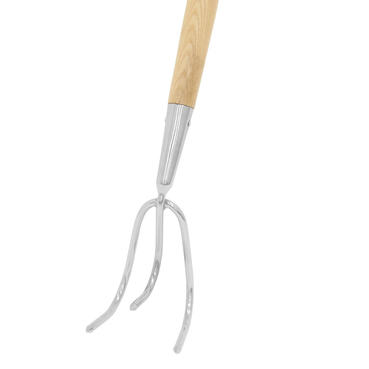 Sealey Premier Garden Cultivator with Ash Handle & Stainless Steel Tines GTWH012