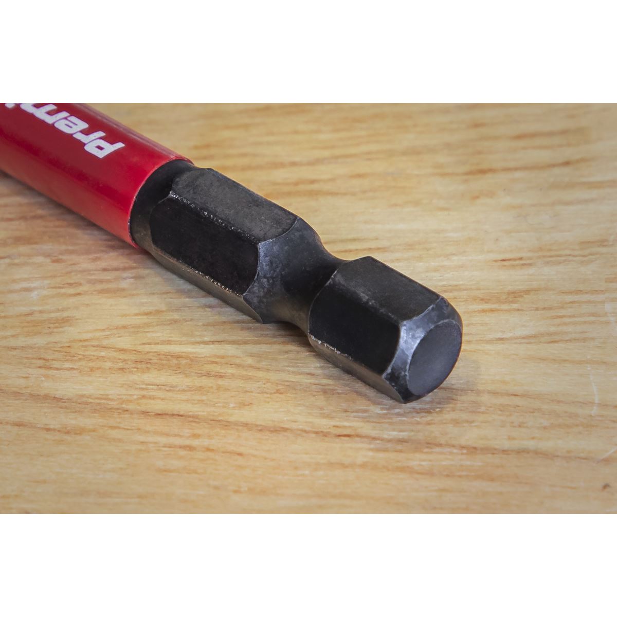 Sealey Premier Hex 6mm Impact Power Tool Bits 50mm - 3pc AK8239