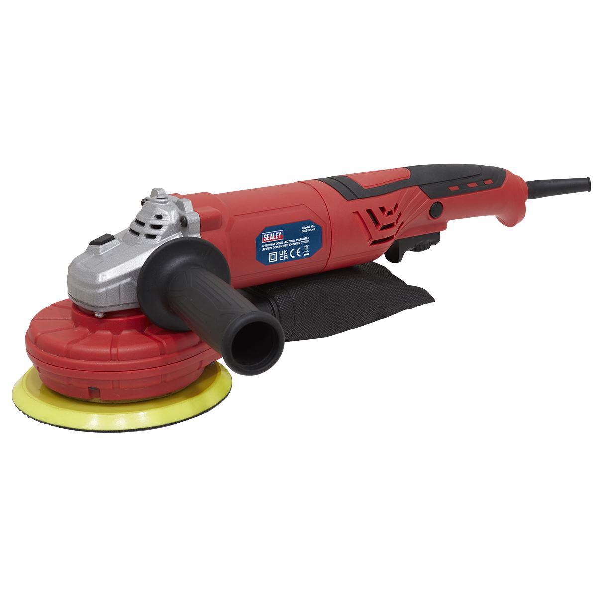 Sealey Random Orb Sander Variable Speed Dust-Free 150mm 750W/230V DAS151