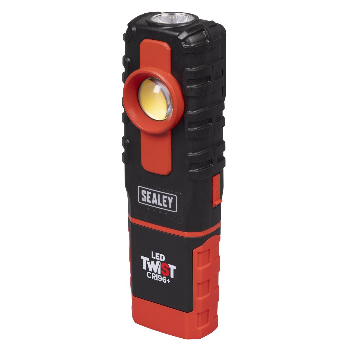 Sealey LED Twist Rechargeable Inspection Light 6W COB LED & 1W SMD Colour Match