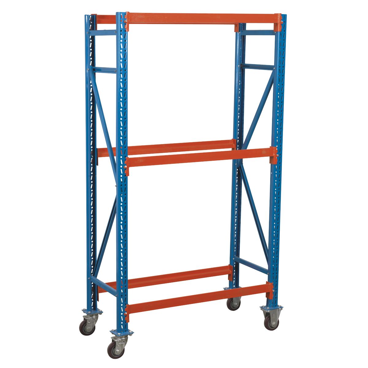 Sealey Two Level Mobile Tyre Rack 200kg Capacity Per Level STR007