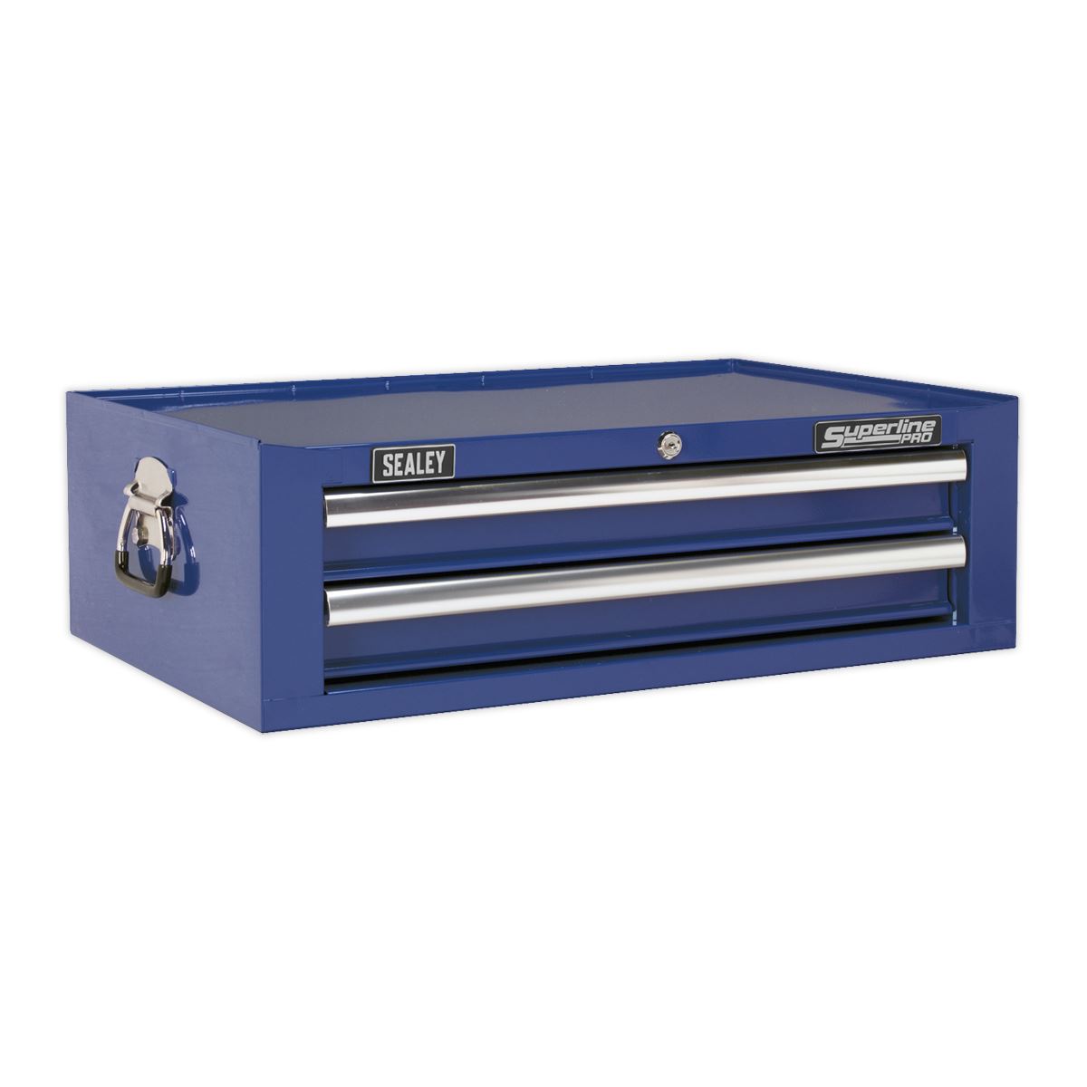 Sealey Topchest, Mid-Box & Rollcab Combination 14 Drawer - Blue APSTACKTC
