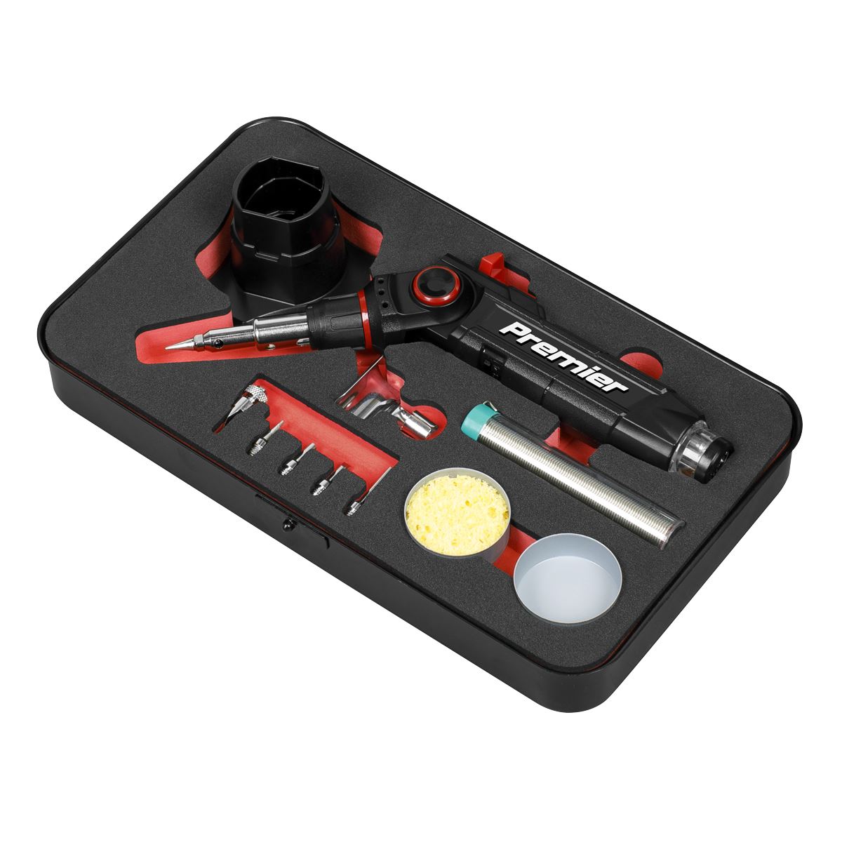 Sealey Butane Indexing Soldering Iron Kit 3-in-1 AK2971