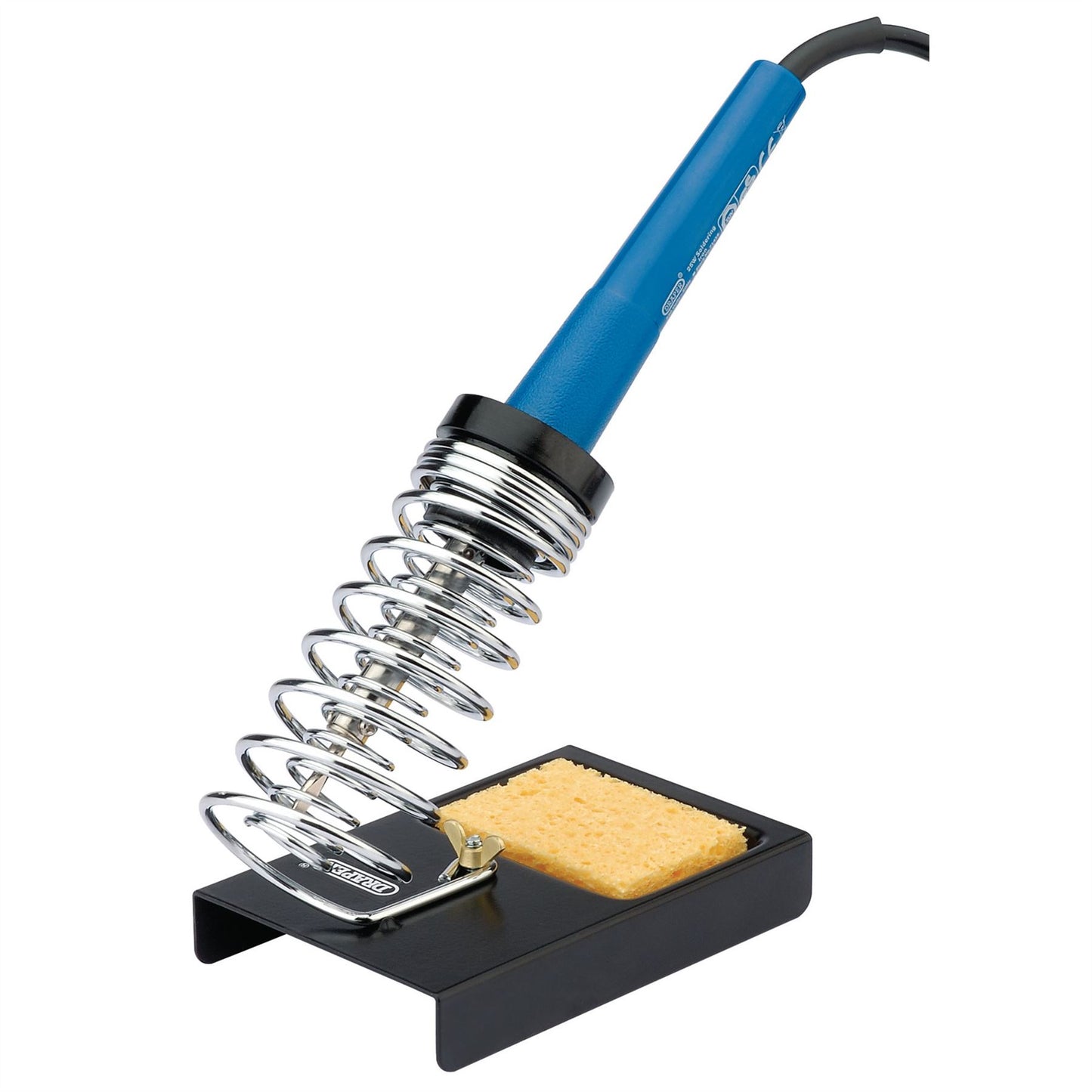 Draper SIS Soldering Iron Stand With Cleaning Sponge Heavy Duty Base Solder - 23554