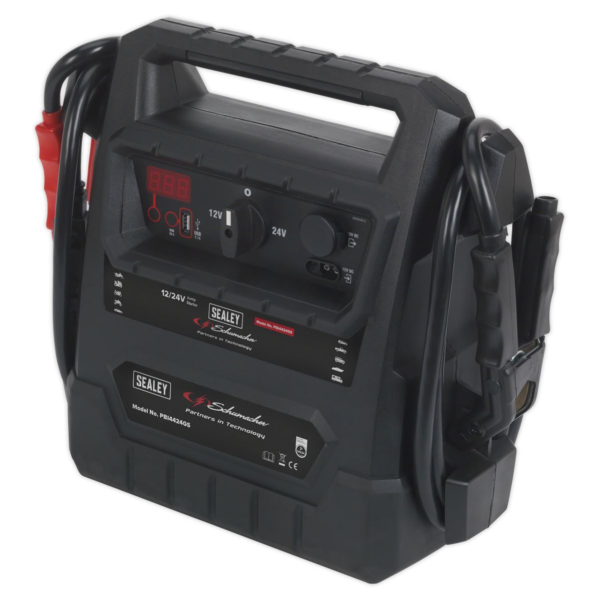 Sealey Schumacher RoadStart Emergency J/Starter 12/24V 4600A DEKRA PBI4424GS