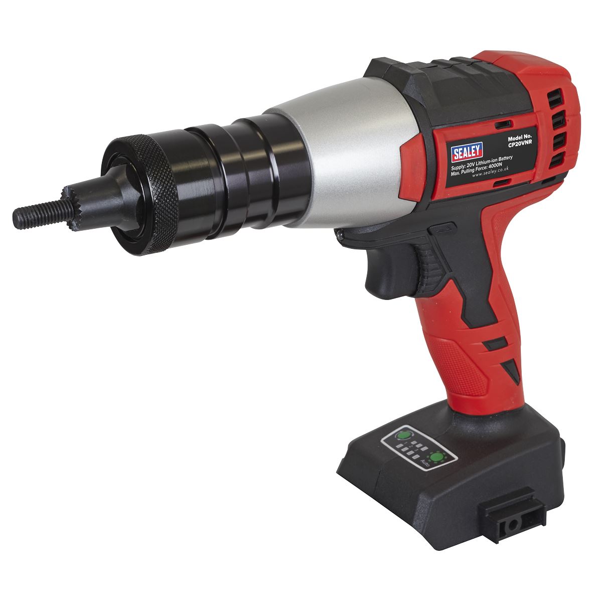 Sealey Brushless Cordless Nut Riveter 20V SV20 Series - Body Only CP20VNR
