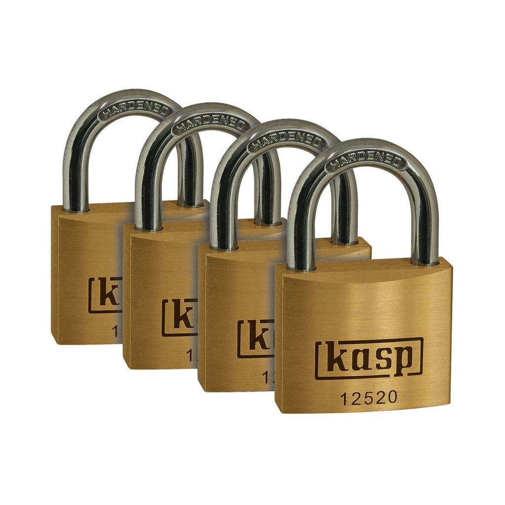 Kasp 125 Padlock 20mm Quad K12520D4