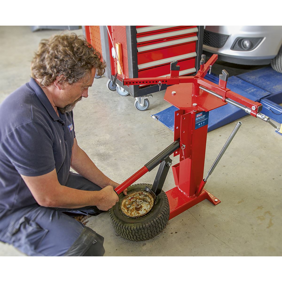 Sealey Motorcycle & Mini Tyre Changer TC965