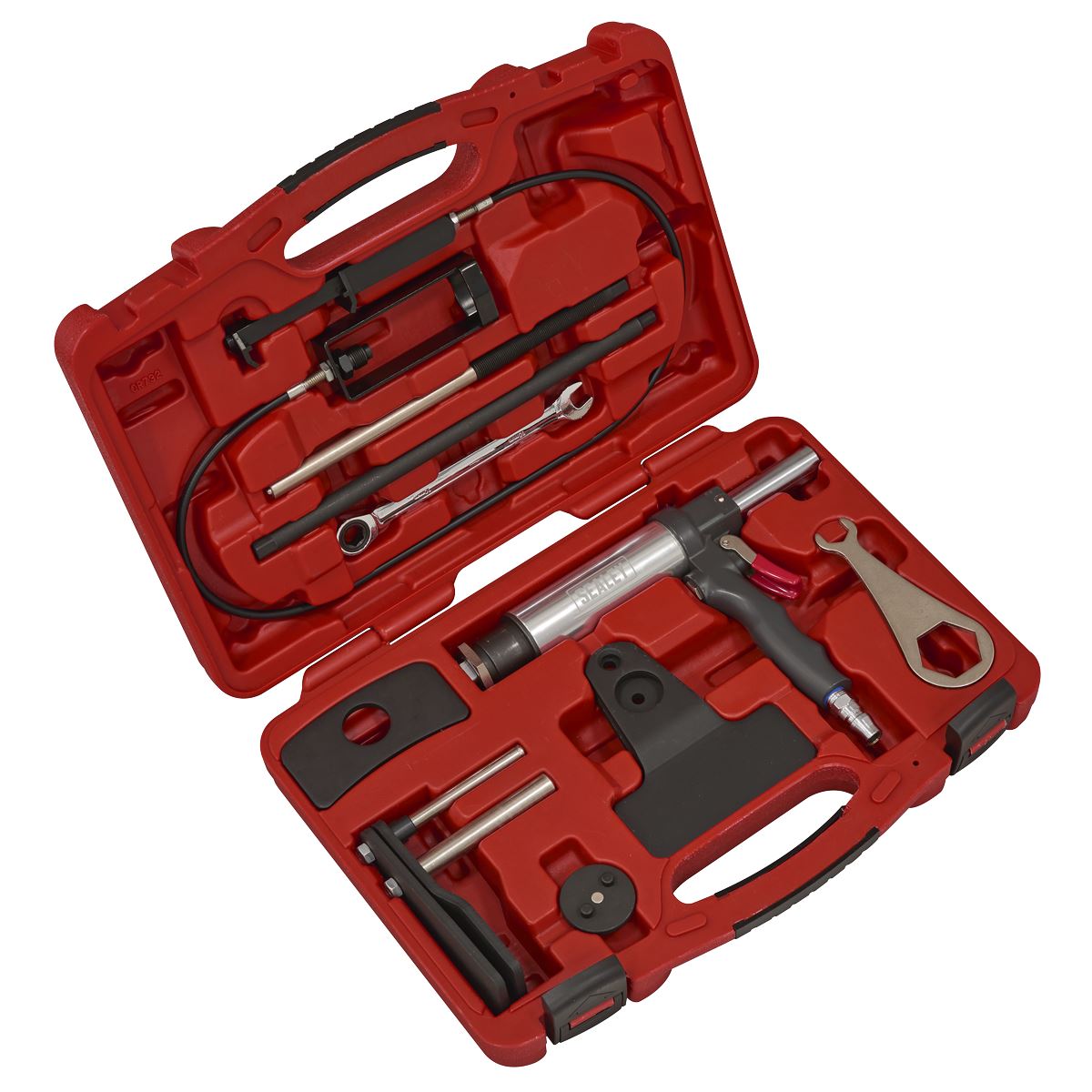 Sealey Brake Piston Spreader/Wind Back & Hose Clip Tool - Pneumatic VS0249