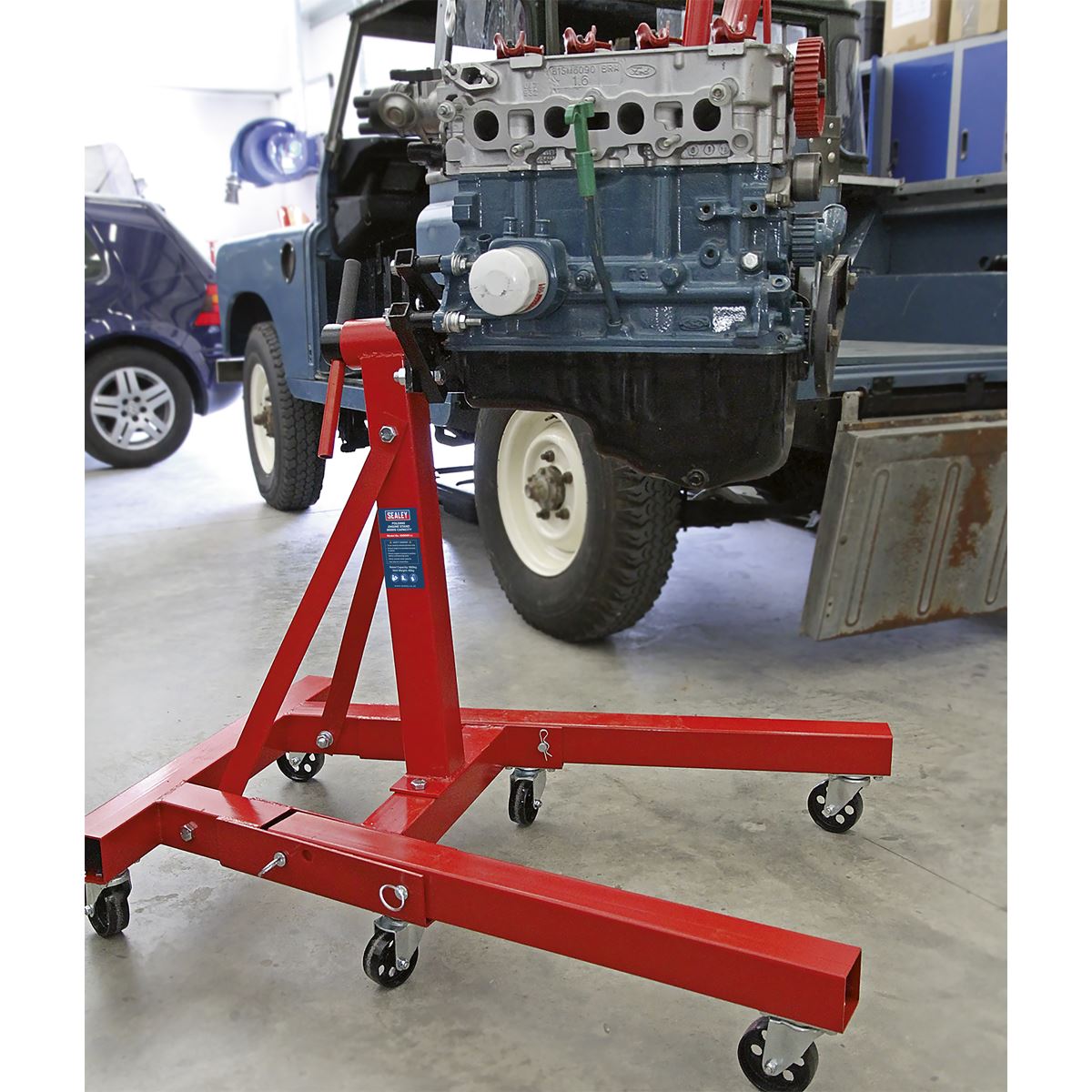 Sealey Folding Engine Stand 900kg ES900F