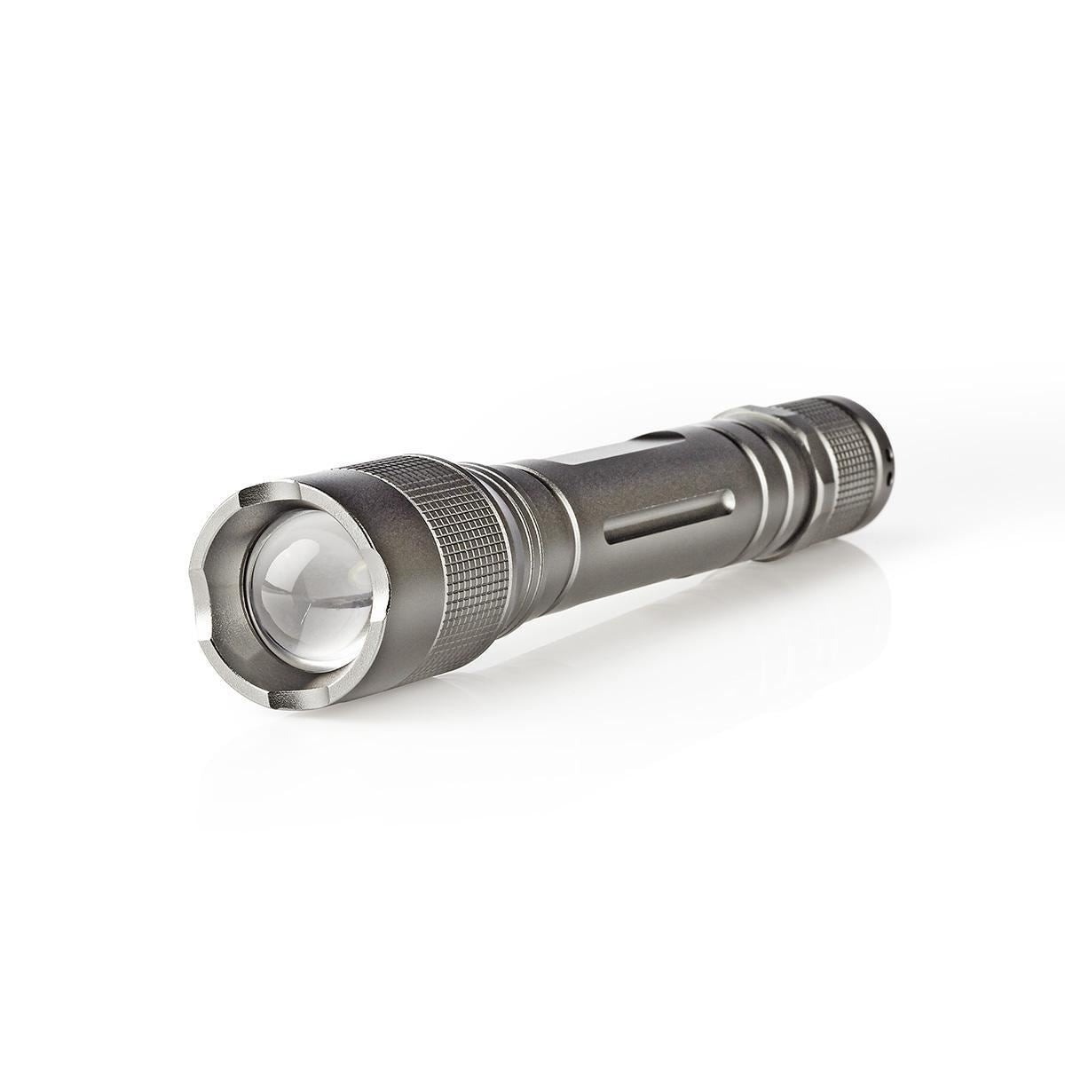 Nedis LED Torch 3W 150 lm IPX5 Grey LTRH3WGY