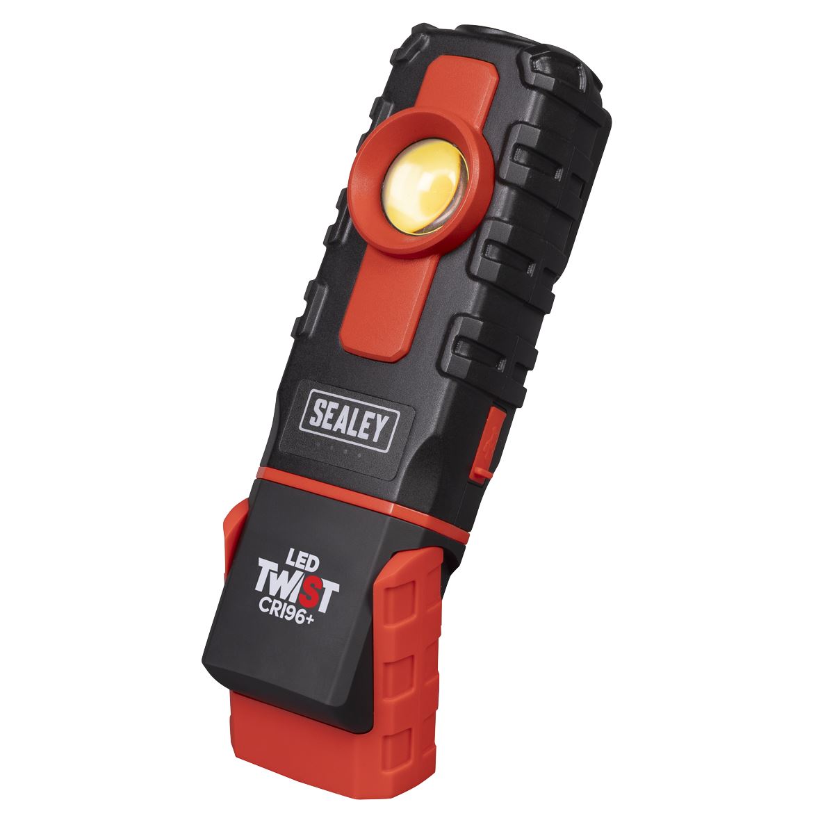 Sealey LED Twist Rechargeable Inspection Light 6W COB LED & 1W SMD Colour Match