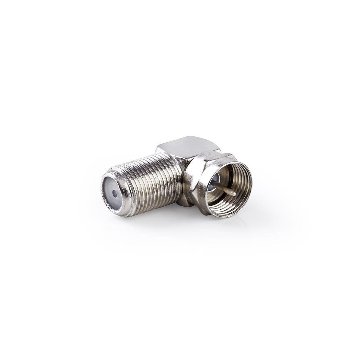 Nedis Satellite & Antenna Adapter F Male to F Female 10 pieces Metal CSGP41942ME
