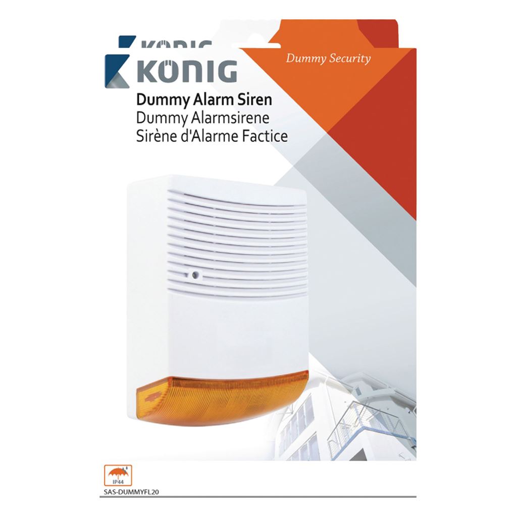 Konig Dummy Hose Alarm Box Burgular Prevention - DUMSS20WT