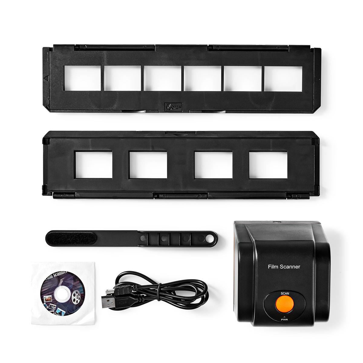 Nedis Film Scanner 35.0mm 10 MP Scan resolution 1800 DPI/3600 DPI Scan time 2s - FISC3650BK