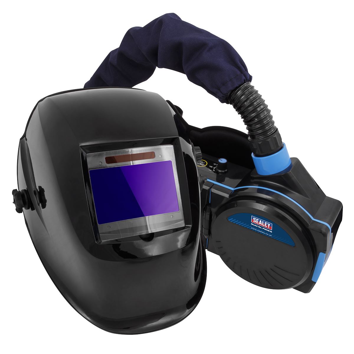Sealey Welding Helmet with Powered Air Purifying Respirator (PAPR) PWH616