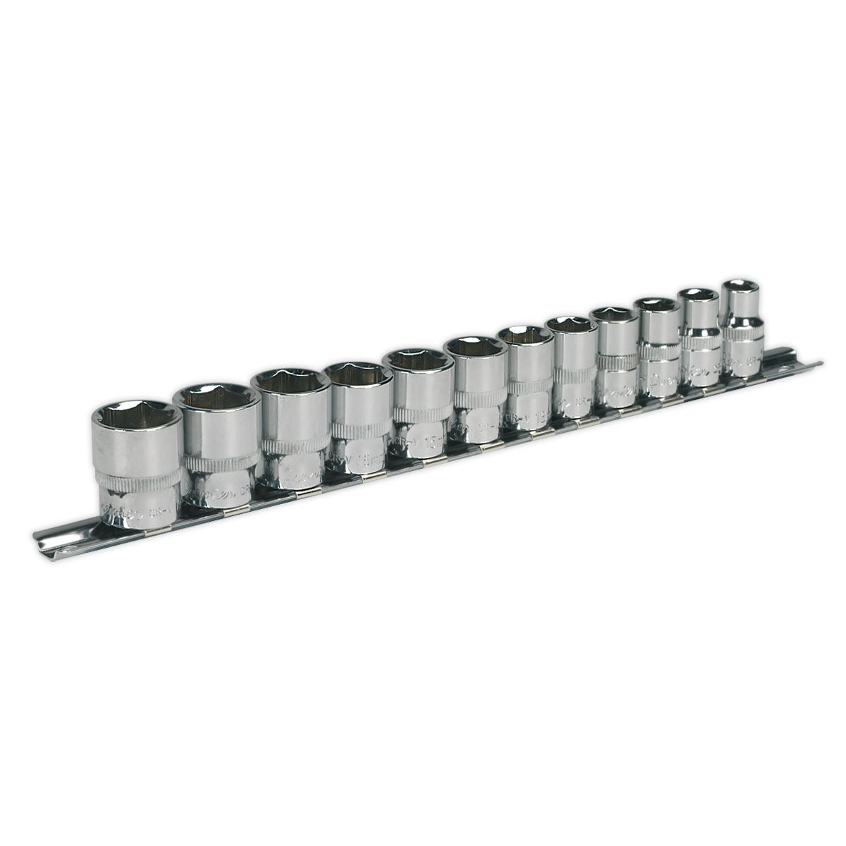 Sealey Socket Set 12pc 3/8"Sq Drive WallDrive Metric AK2693