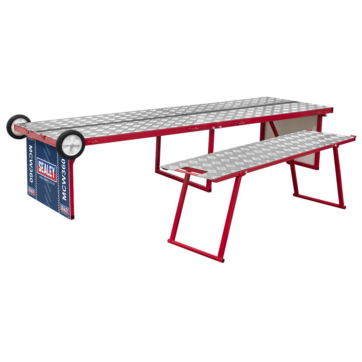 Sealey Motorcycle Portable Folding Workbench 360kg Capacity MCW360