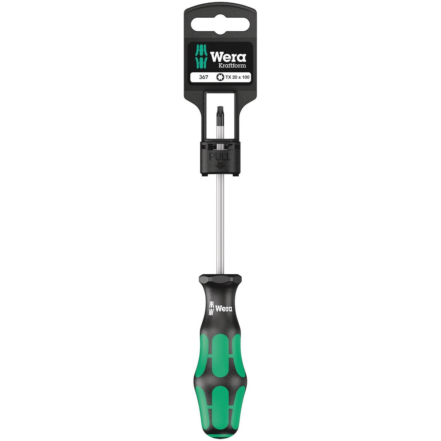Wera 367 Sb Screwdriver TX20/100 K'Form Plus Hangered 100062