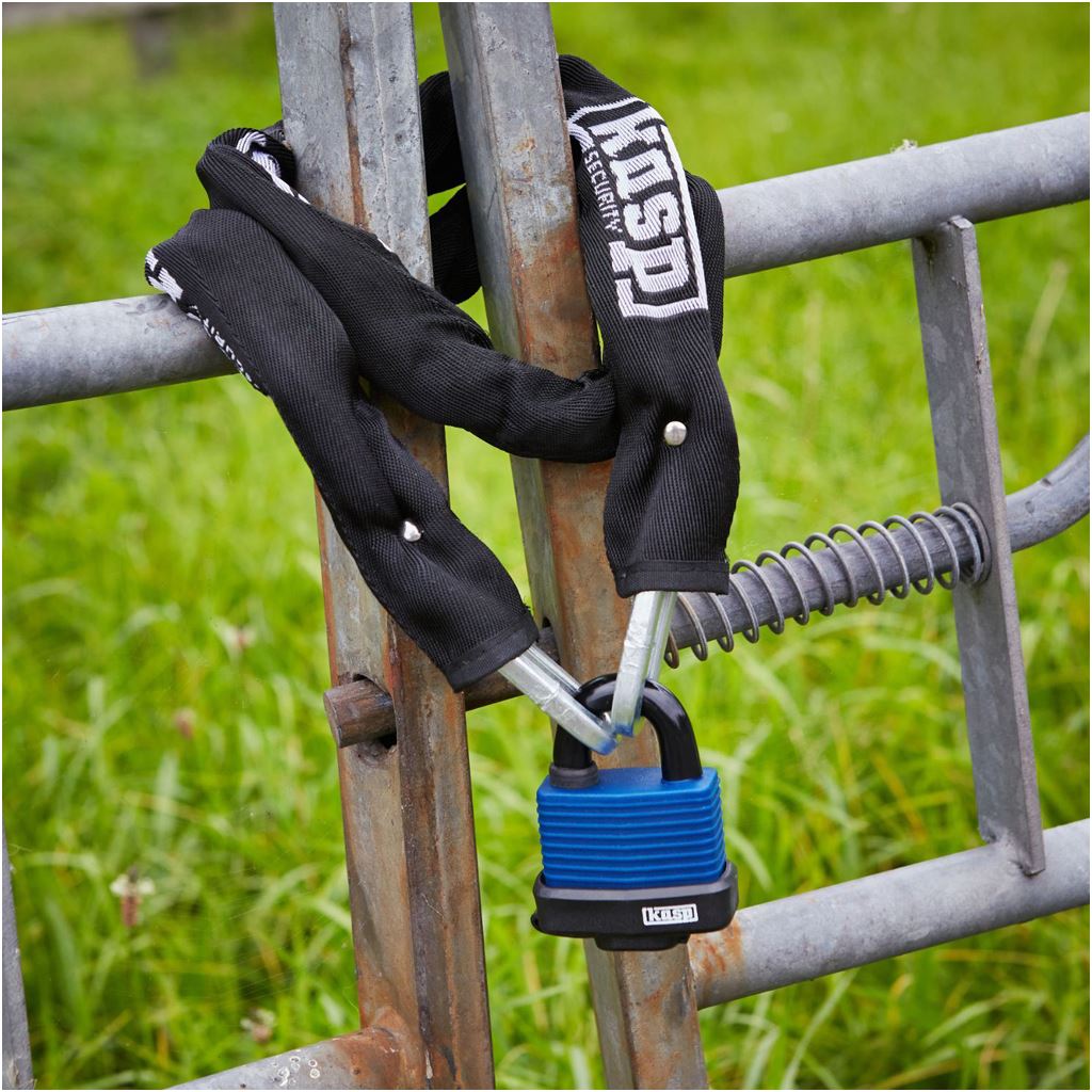 Kasp Chain & Padlock 8x1100mm K4508135A