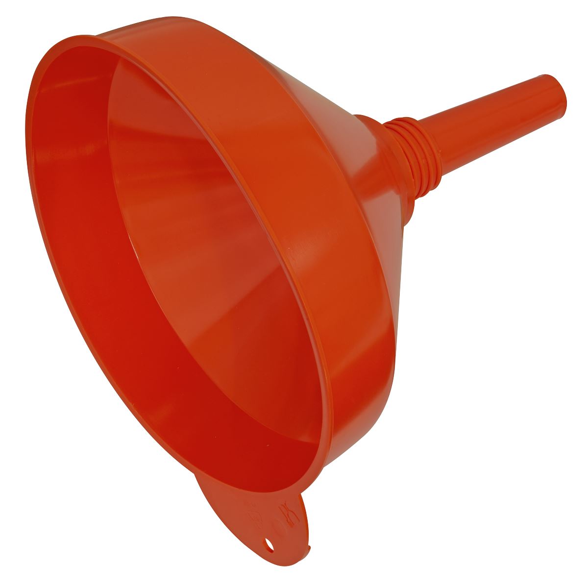 Sealey Funnel Medium 200mm Fixed Spout with Filter F2