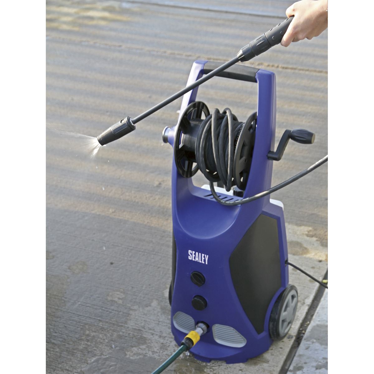 Sealey Prof Pressure Washer 140bar with TSS & Rotablast Nozzle 230V PW3500