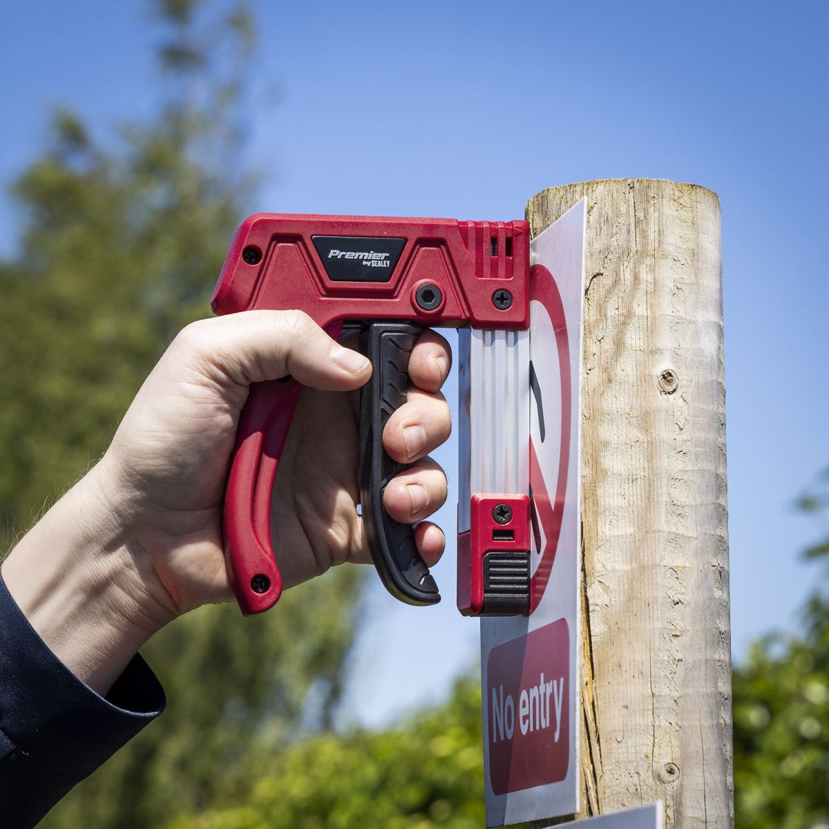 Sealey Premier Heavy-Duty Staple & Brad Nail Gun AK7067