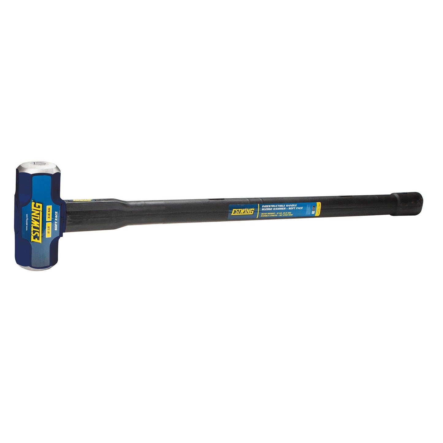 Estwing Indestructible Shaft Sledge Hammer, 3.6kg/8lb