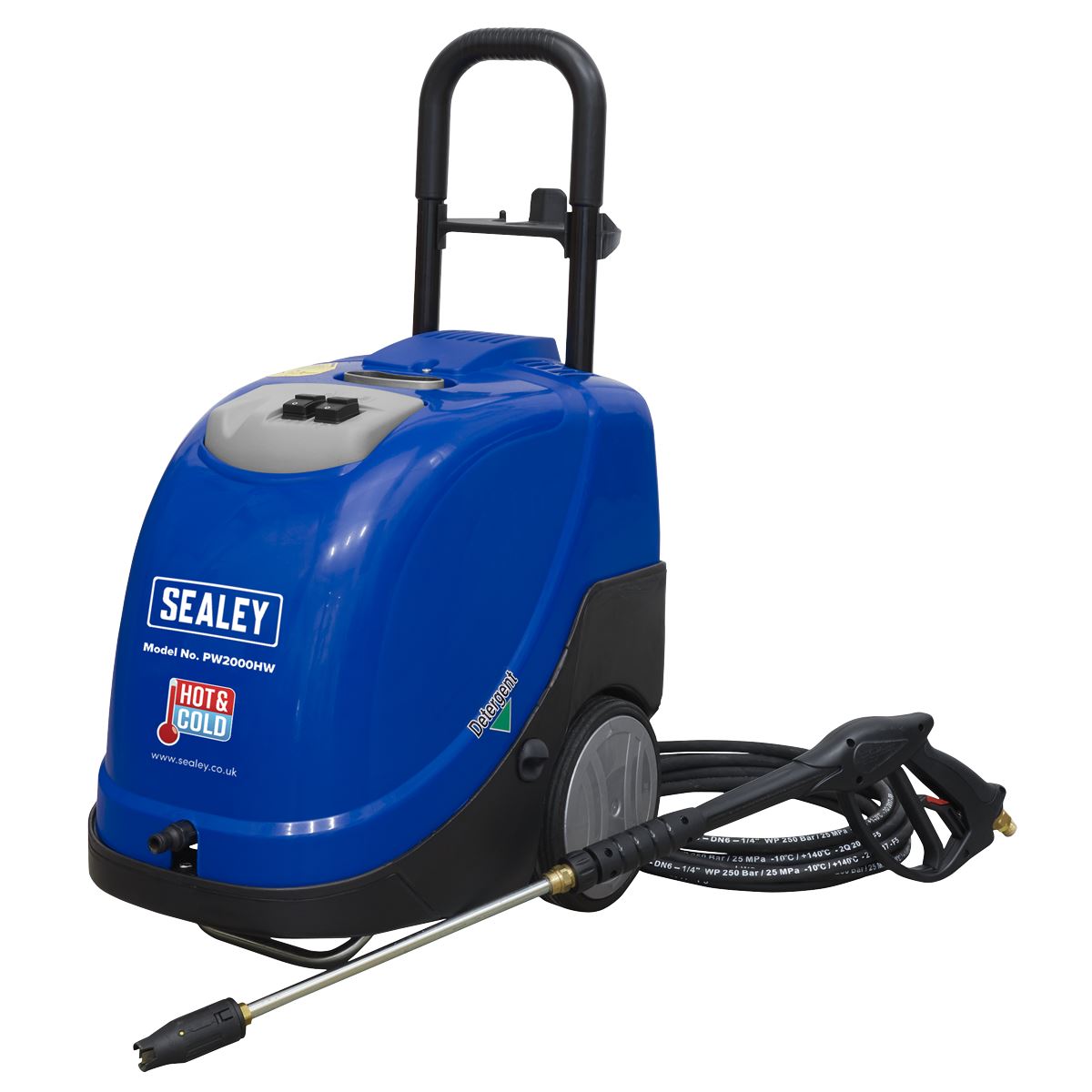 Sealey Hot Water Pressure Washer 135bar 230V PW2000HW