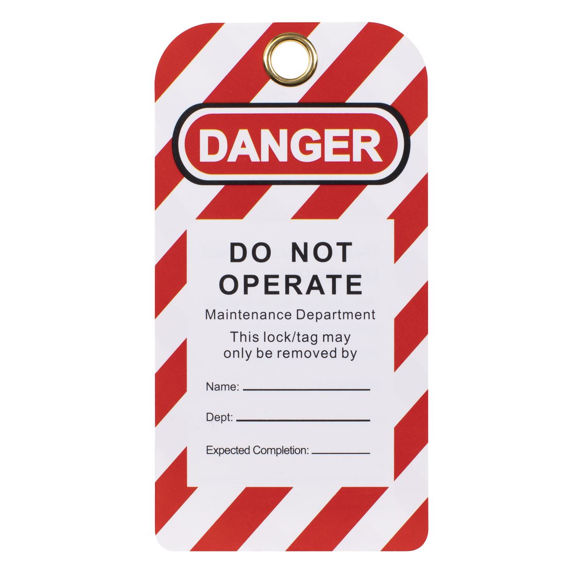 Sealey Lockout Safety Tag 10pc EV17