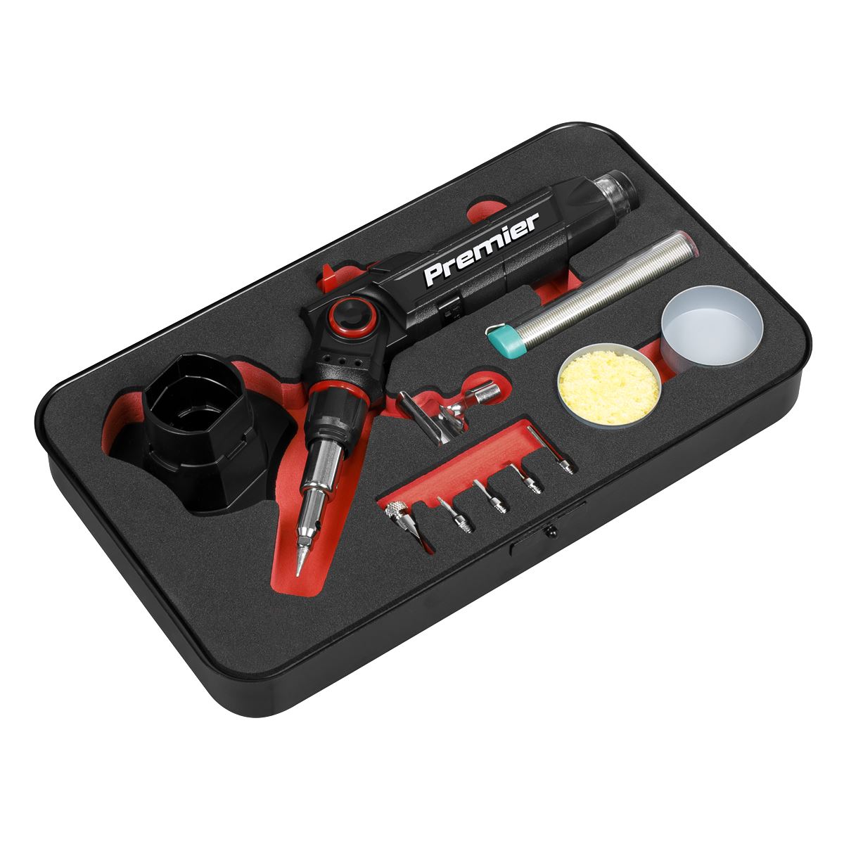 Sealey Butane Indexing Soldering Iron Kit 3-in-1 AK2971