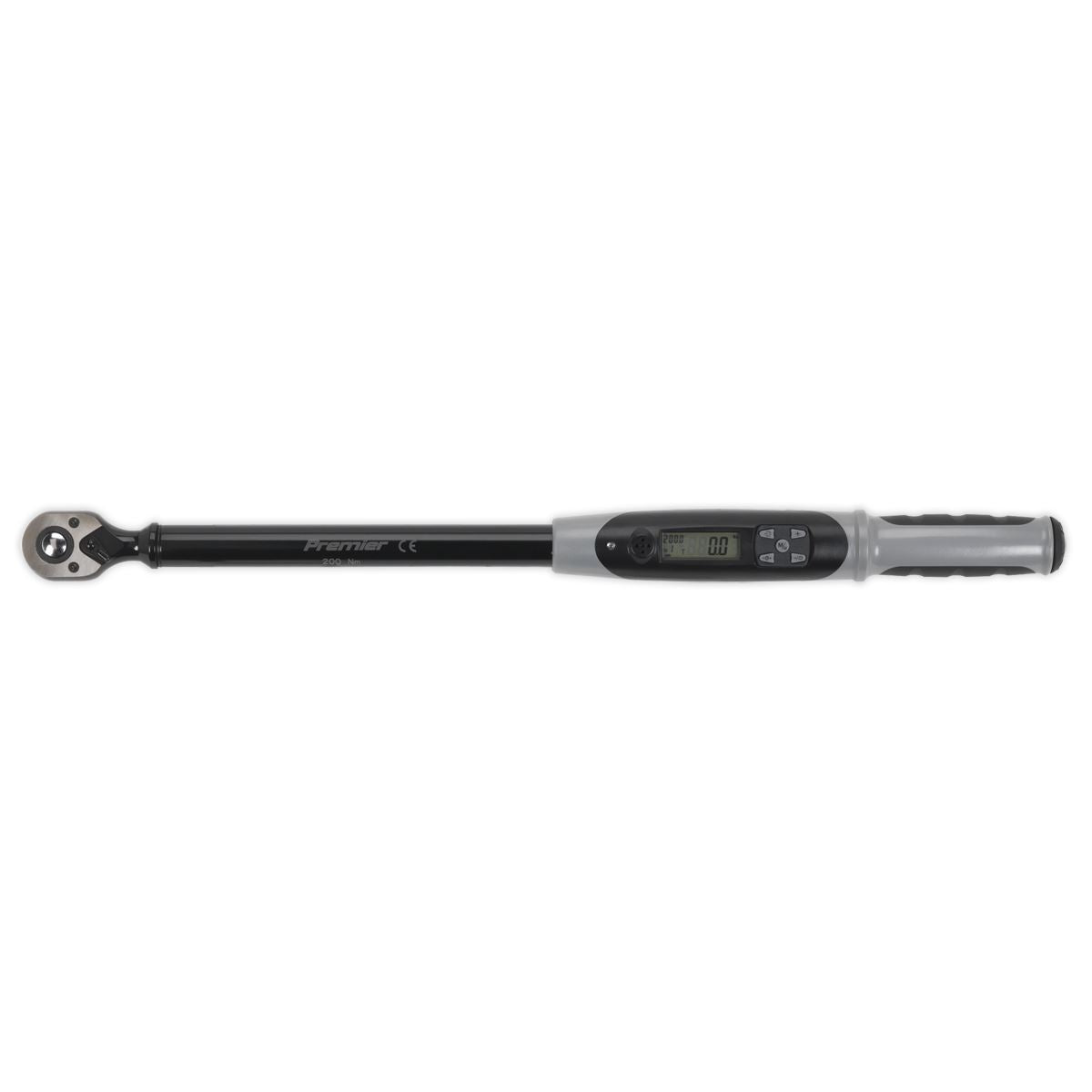 Sealey Angle Torque Wrench Digital 1/2"Sq Dr 20-200Nm Black Series STW306B